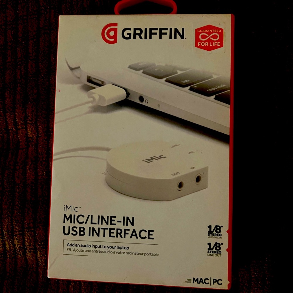 New iMic / MIC/LINE-IN USB Interface